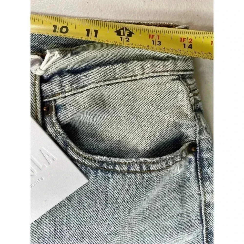 Pistola Lennon High Rise Cropped Boot Jean size 26 St Tropez - Picture 4 of 11